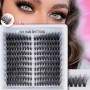 Gene false  smocuri Russian Eyelash Volume 40D de D /0,15 /7-13mm - 180 smocuri BLUE-180 + 1 Adeziv gene Marie Beauty 12g
